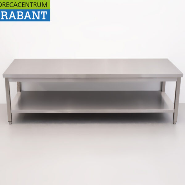 HCB RVS Werktafel Tafel Premium-line 200 x 70 x 60 cm Horeca