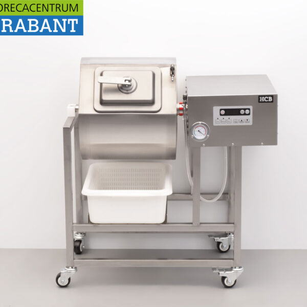 HCB RVS Vacuum tumbler vleesmenger vleesmixer tumbler marinator 60 liter 230V Horeca
