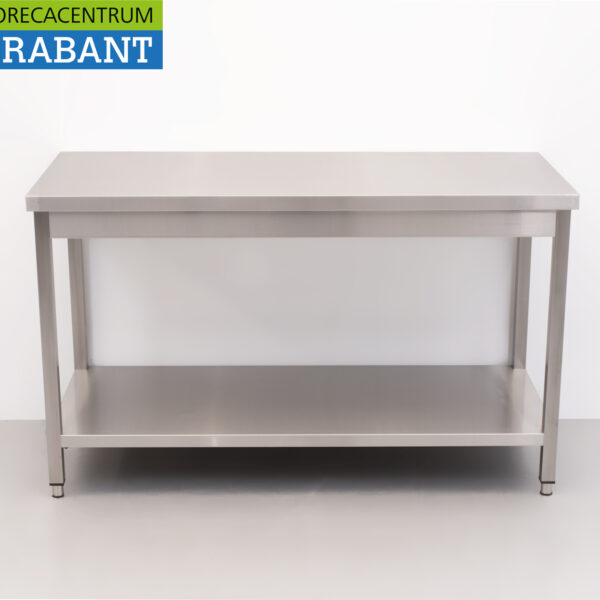 HCB RVS Werktafel Tafel Basic-line 140 x 60 x 85 cm Horeca
