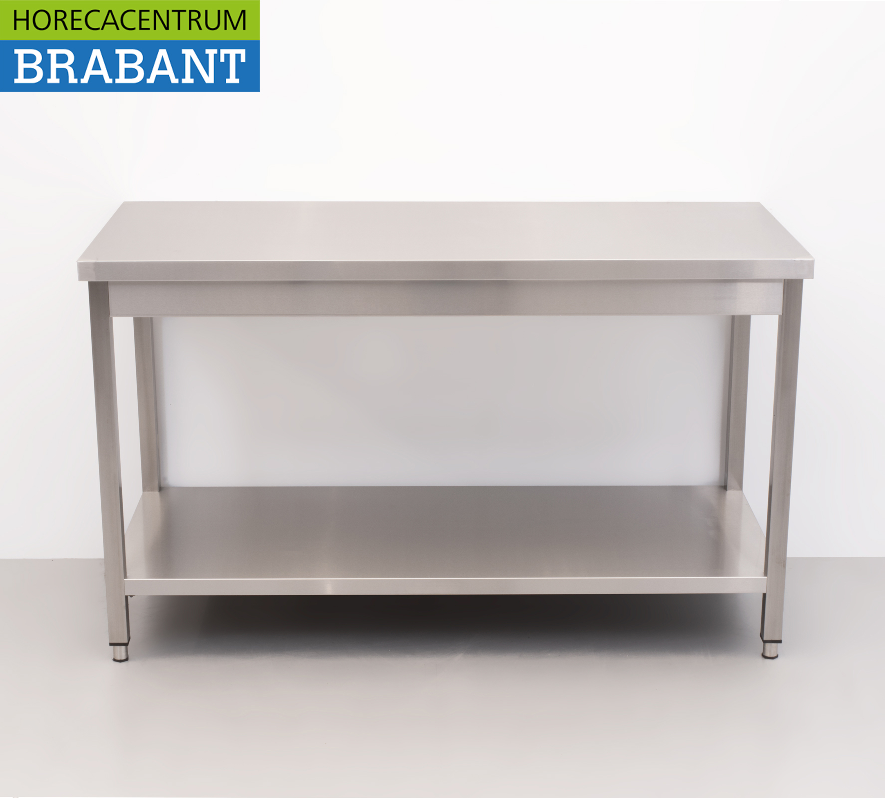 HCB RVS Werktafel Tafel Basic-line 140 x 60 x 85 cm Horeca