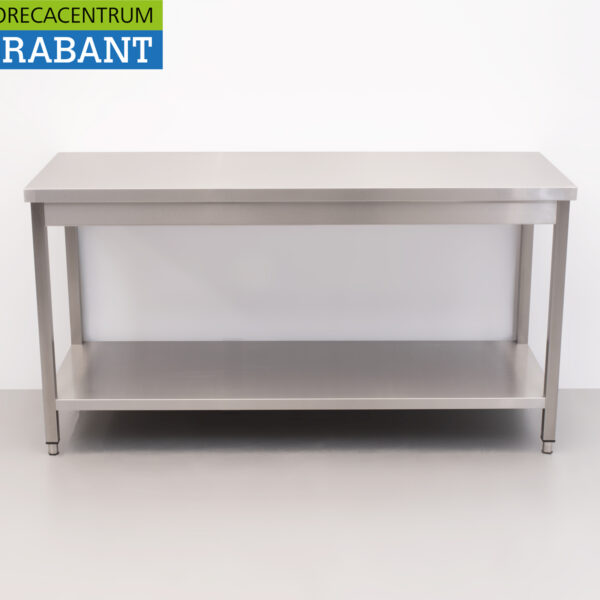 HCB RVS Werktafel Tafel Basic-line 160 x 60 x 85 cm Horeca