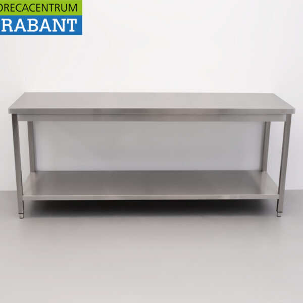 HCB RVS Werktafel Tafel Basic-line 200 x 60 x 85 cm Horeca