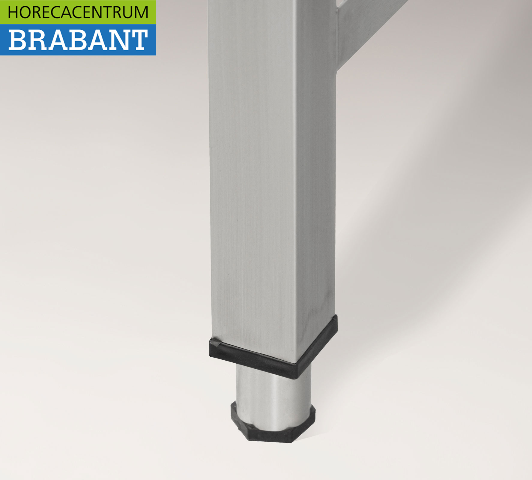 HCB RVS Werktafel Tafel Basic-line 70 x 70 x 85 cm Horeca - Afbeelding 6