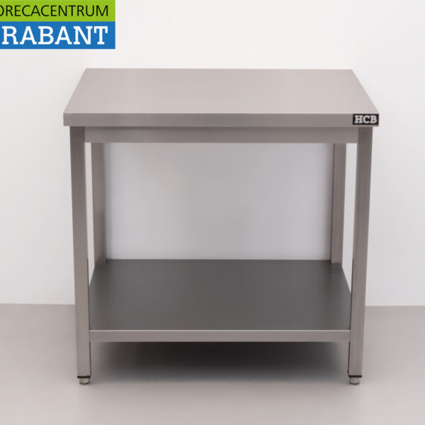 HCB RVS Werktafel Tafel Premium-line 90 x 70 x 85 cm Horeca