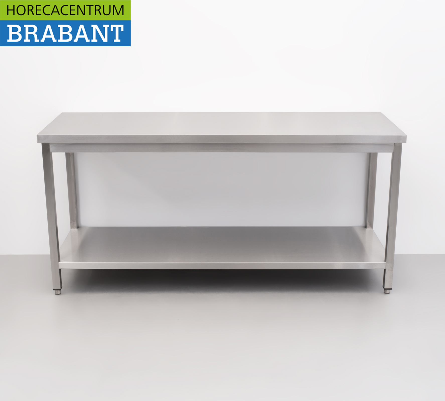 HCB RVS Werktafel Tafel Premium-line 180 x 60 x 85 cm Horeca