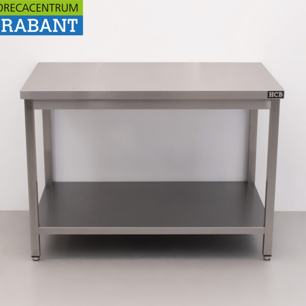 HCB RVS Werktafel Tafel Premium-line 120 x 70 x 85 cm Horeca
