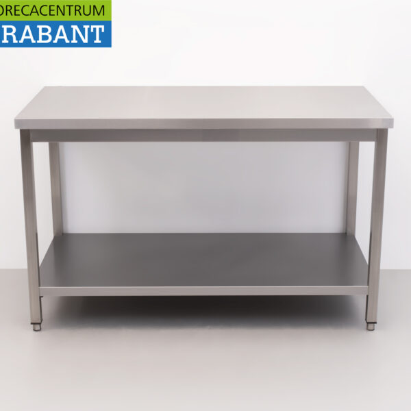 HCB RVS Werktafel Tafel Premium-line 140 x 70 x 85 cm Horeca