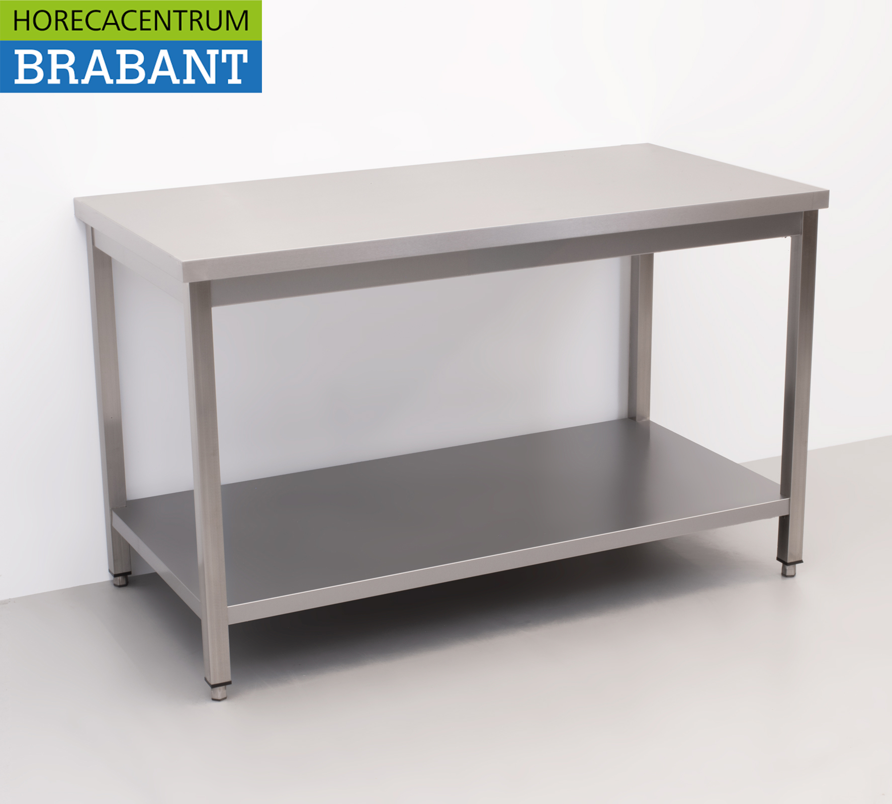 HCB RVS Werktafel Tafel Premium-line 140 x 70 x 85 cm Horeca - Afbeelding 3