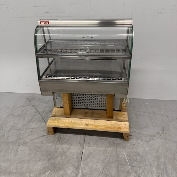 RVS Unis Cool Inbouw Koelvitrine 4 kleppen 230V Horeca