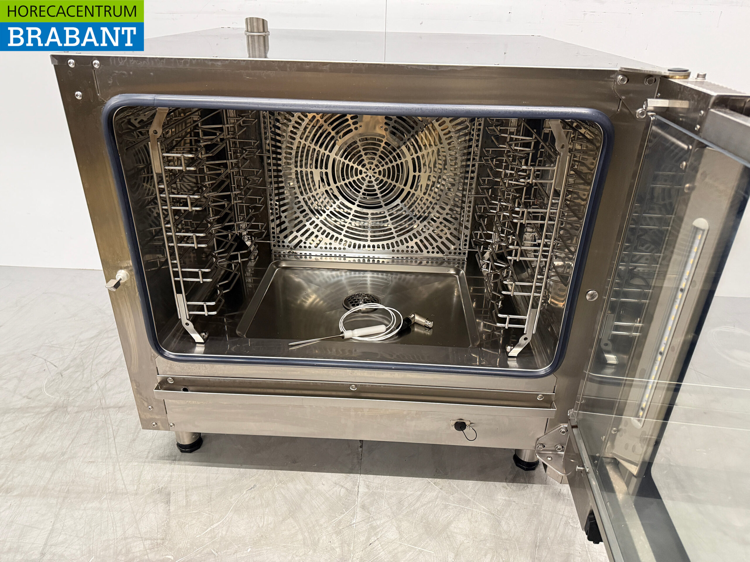 RVS Gastro-Inox Combisteamer Steamer 5 x 1/1 GN of 60 x 40 cm 400V Horeca - Afbeelding 5