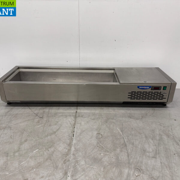 RVS Tecnodom Saladiere 6 x 1/3 GN 140 cm 230V Horeca