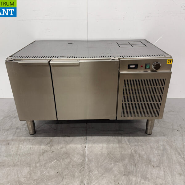 RVS Onderbouw Koelwerkbank 2 Deuren 230V Horeca