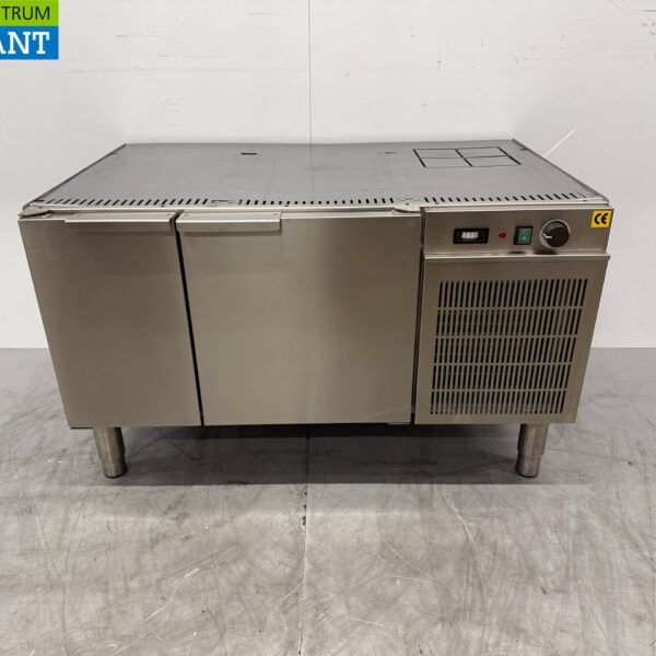 RVS Onderbouw Koelwerkbank 2 Deuren 230V Horeca