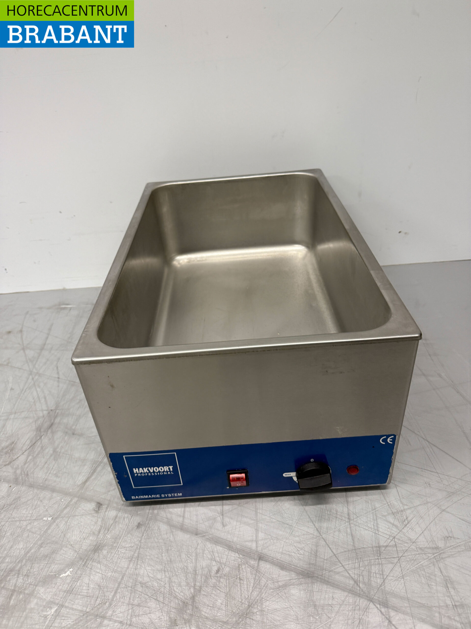 RVS Bain marie 1/1 gastronorm 230V Horeca