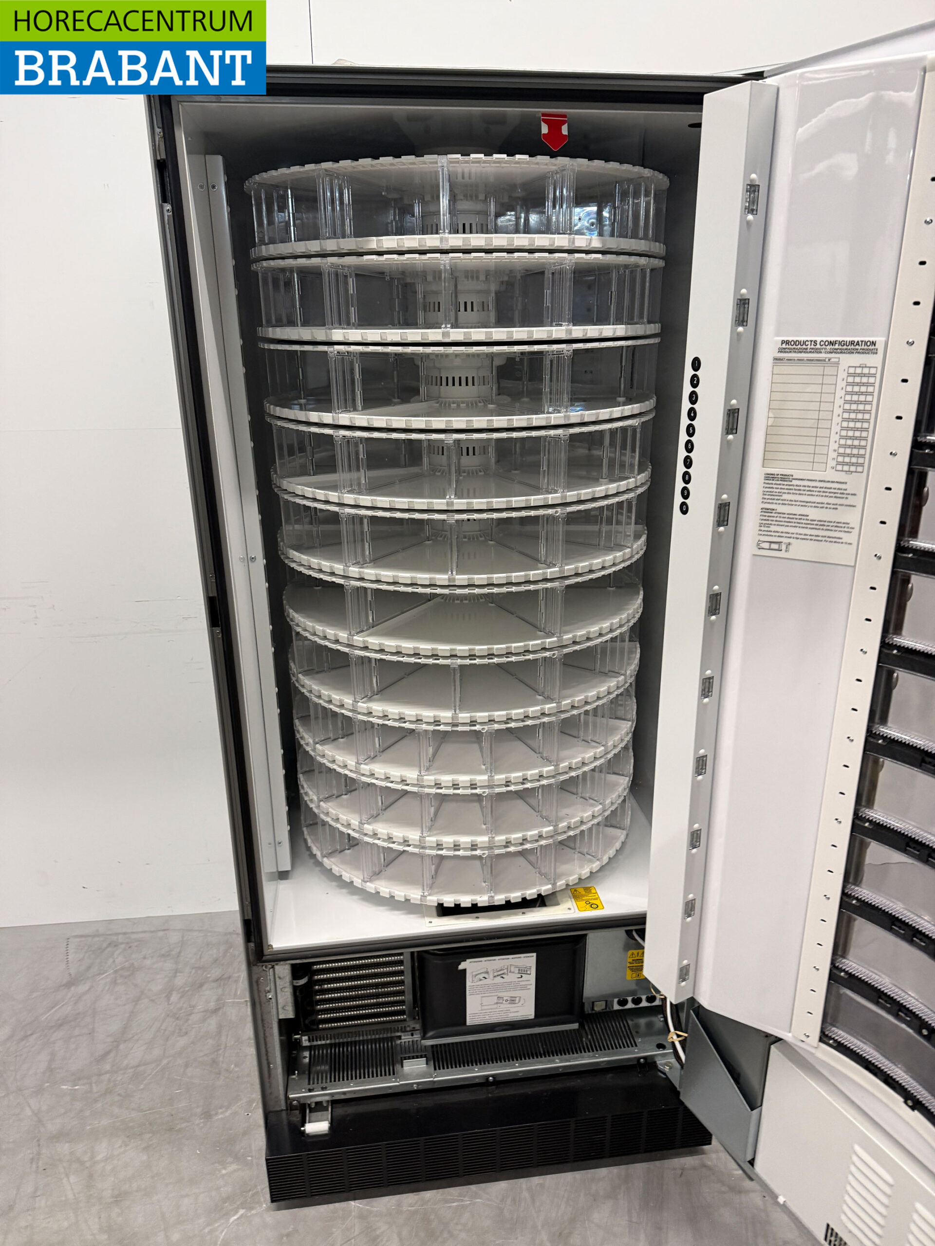 Necta Festival Versautomaat Boerderij Eier automaat PIN Gekoeld 230V Winkel - Afbeelding 8