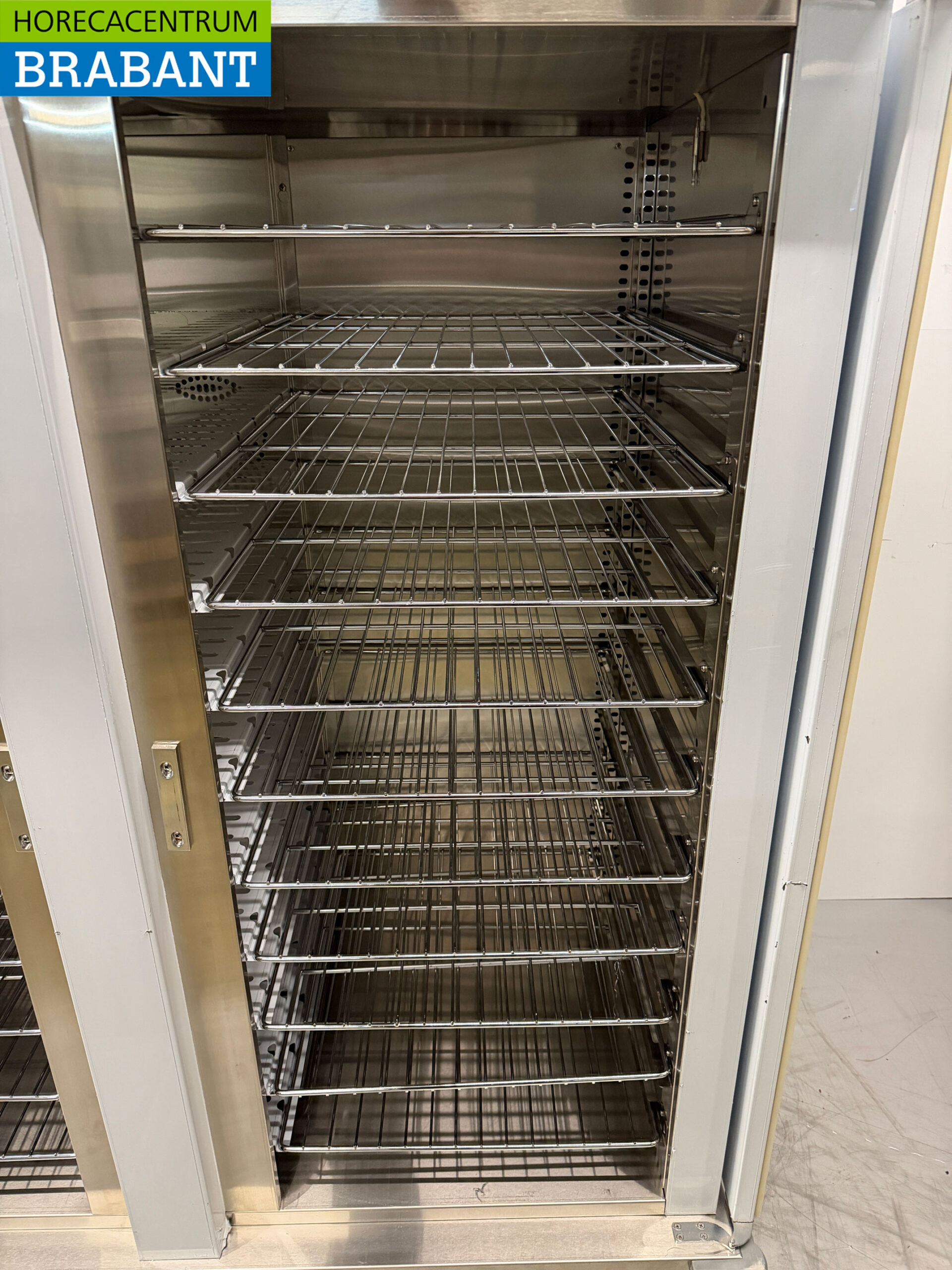 RVS Banketwagen Warmhoudkast Warmtekast 2 deuren 22 x 2/1 GN 230V Horeca - Afbeelding 6