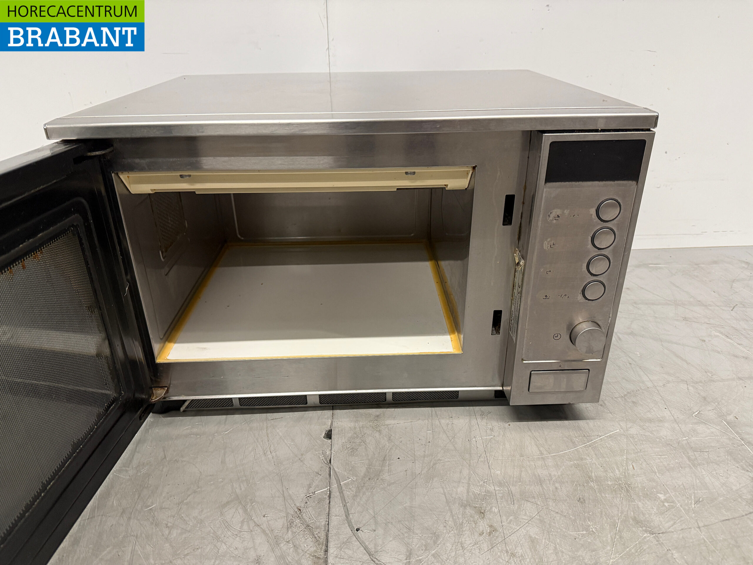 RVS Magnetron Sharp R-25AM 2100 watt 230V Horeca - Afbeelding 4