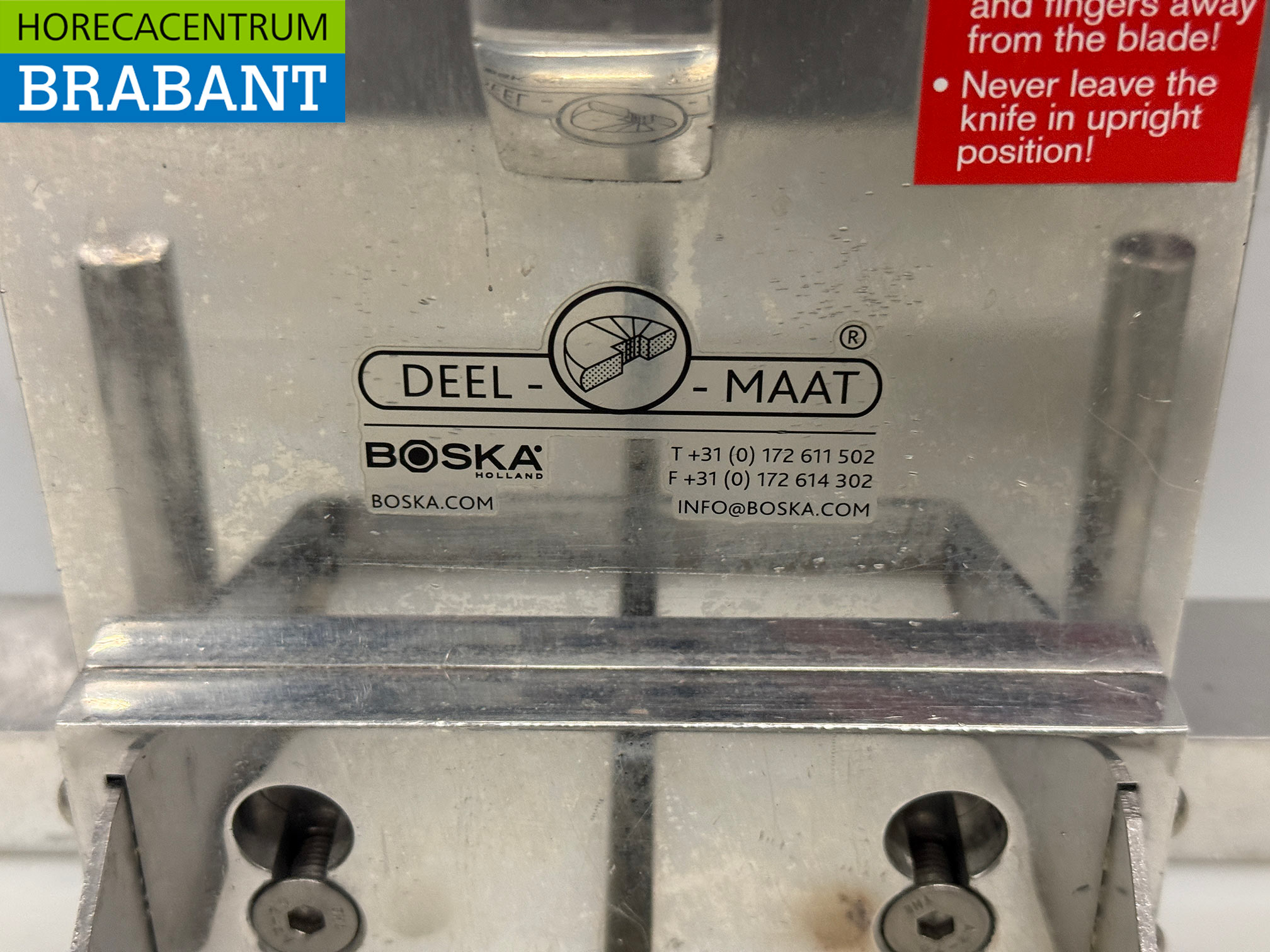 Boska Deel-O-Maat kaassnijmachine snijmachine hartmes Horeca - Afbeelding 5