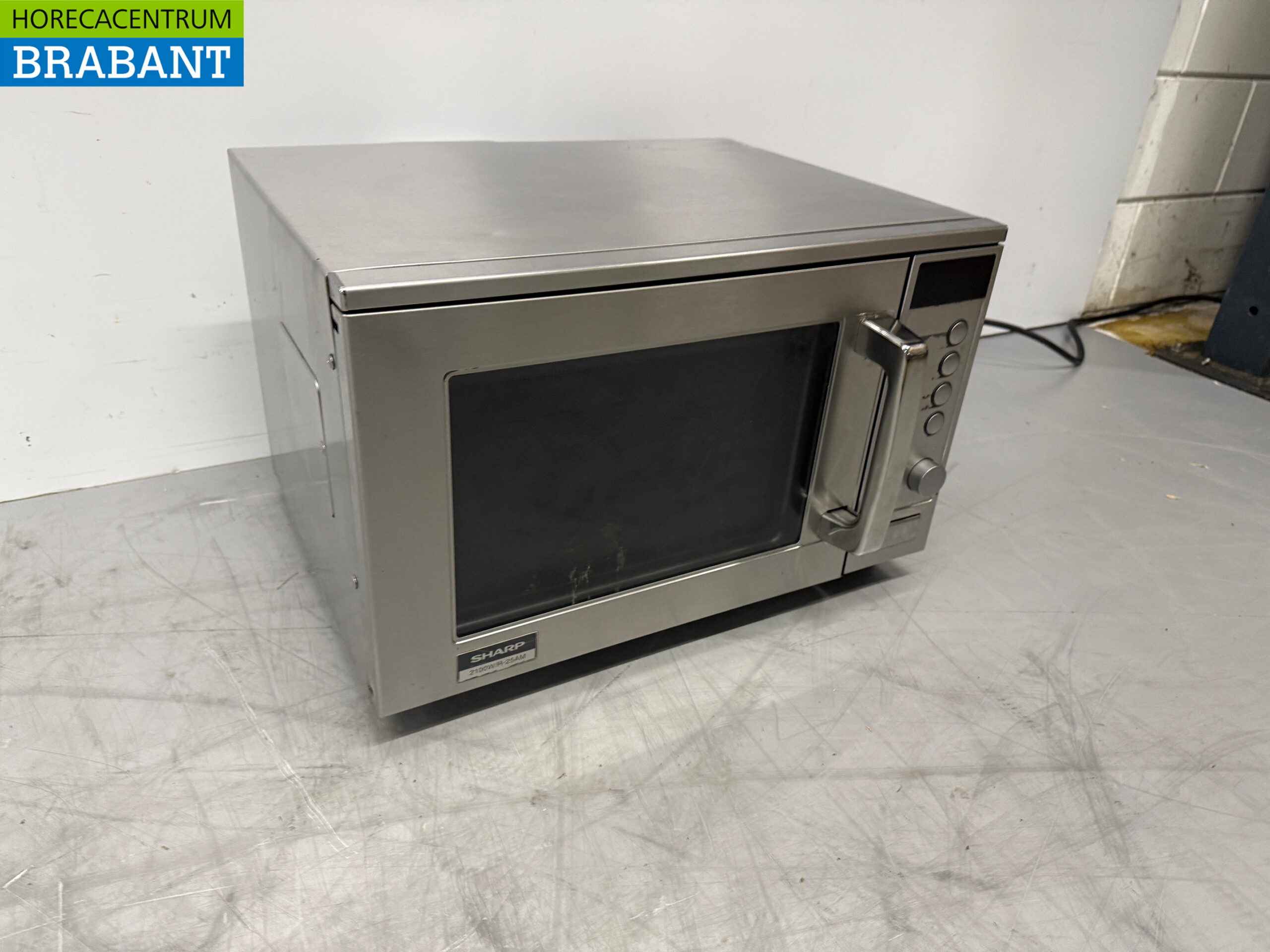 RVS Magnetron Sharp R-25AM 2100 watt 230V Horeca - Afbeelding 3
