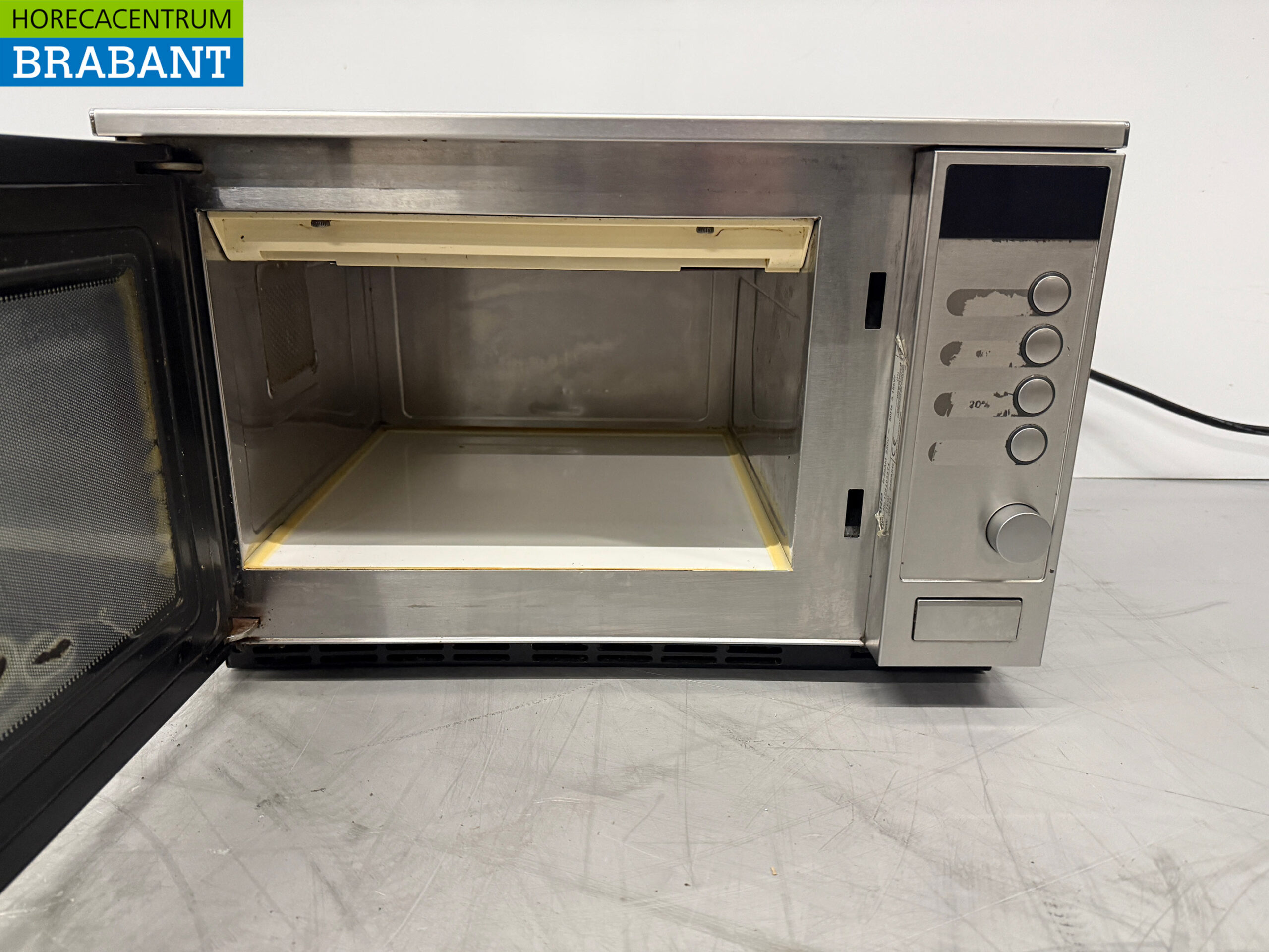 RVS Magnetron Sharp R-25AM 2100 watt 230V Horeca - Afbeelding 4