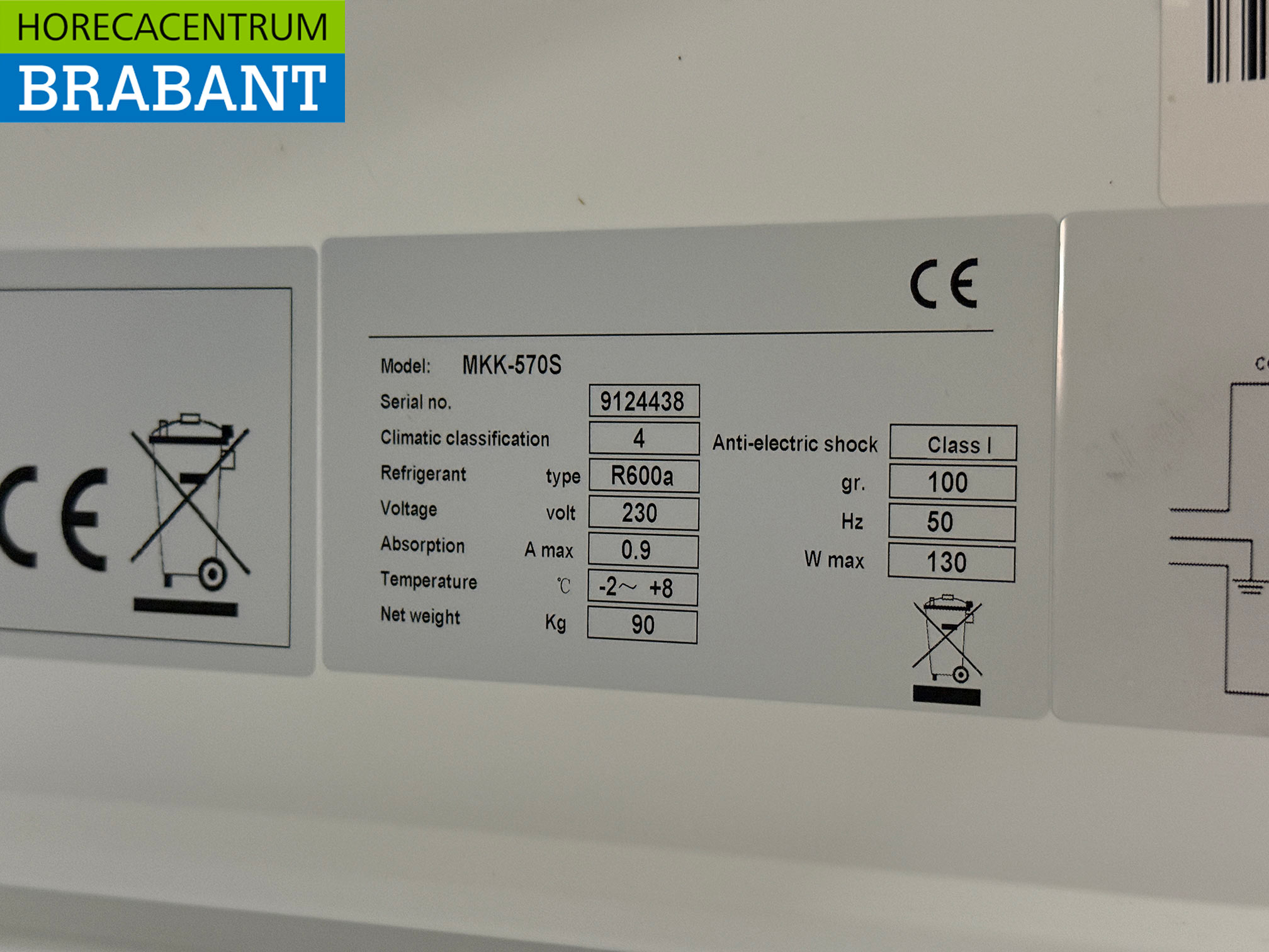 RVS Maxxfrost Koeling 570 liter 230V Horeca - Afbeelding 5