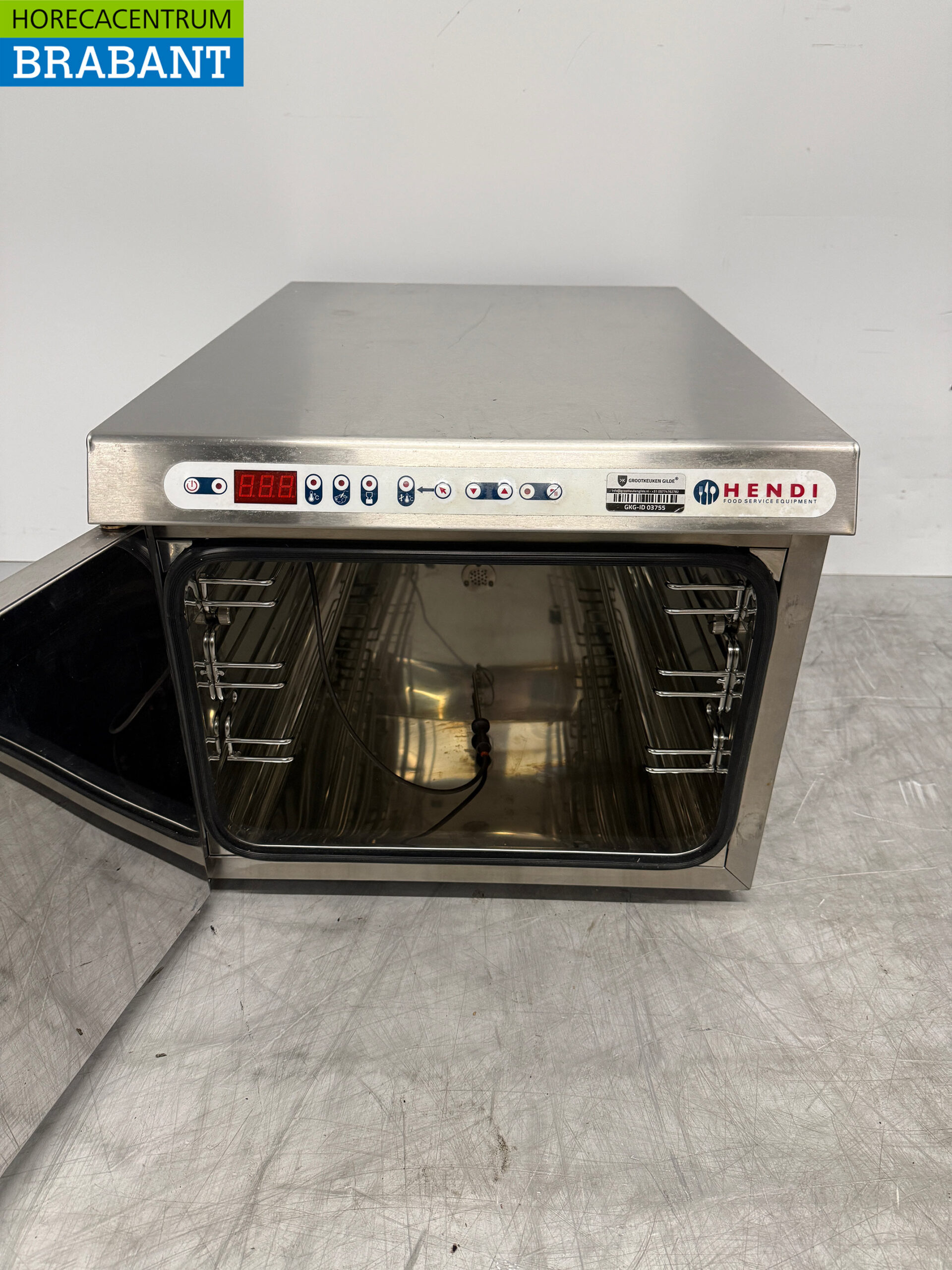 RVS Hendi Lage tempertuur oven 3 x 1/1 GN 230V Horeca - Afbeelding 4