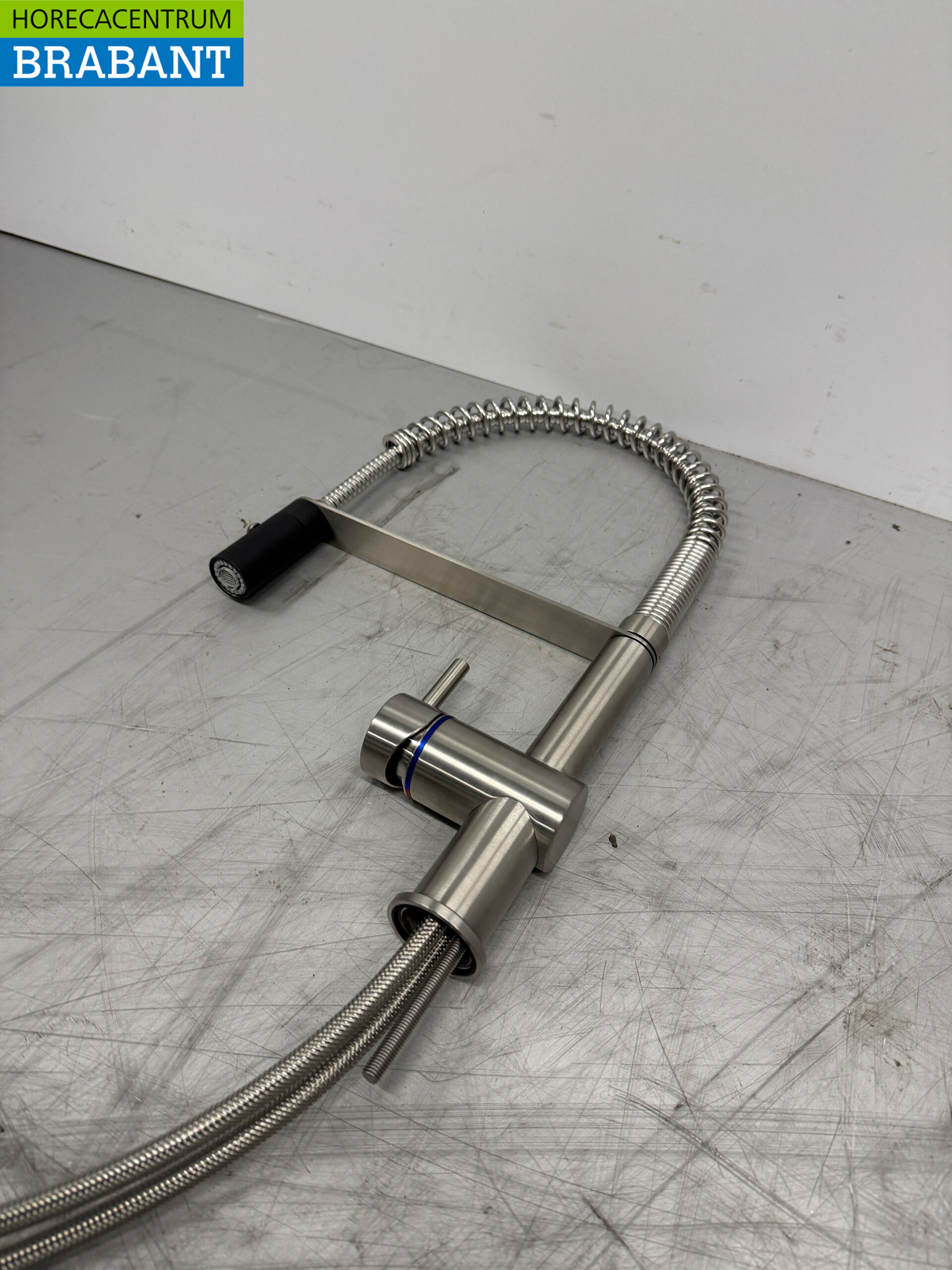 RVS Echtermann Voorspoeldouche Spoelkraan met eengreepsmengkraan mengkraan Horeca - Afbeelding 3