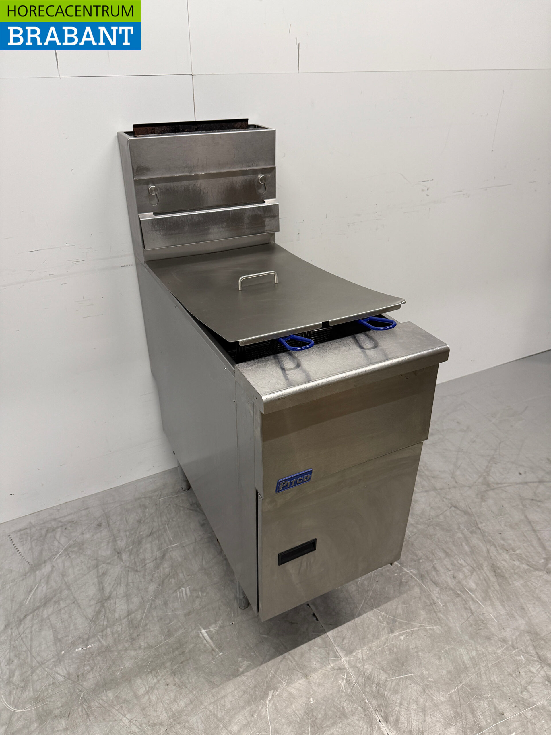 RVS Pitco SG14 Friteuse 23 liter GAS Horeca - Afbeelding 3