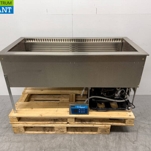 RVS Cool Compact Drop in Saladiere Koelbak 4 x 1/1 GN 230V Horeca
