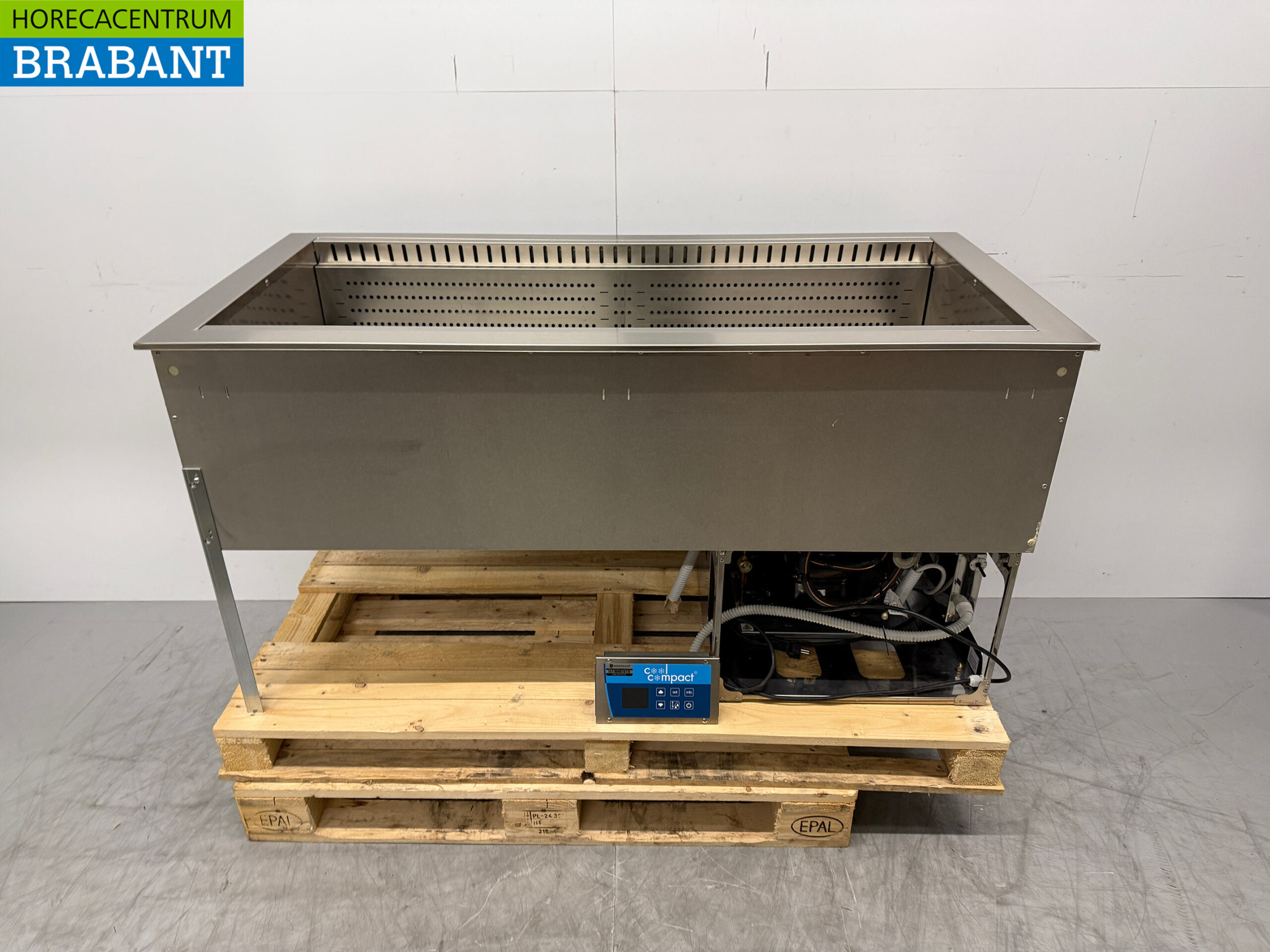 RVS Cool Compact Drop in Saladiere Koelbak 4 x 1/1 GN 230V Horeca