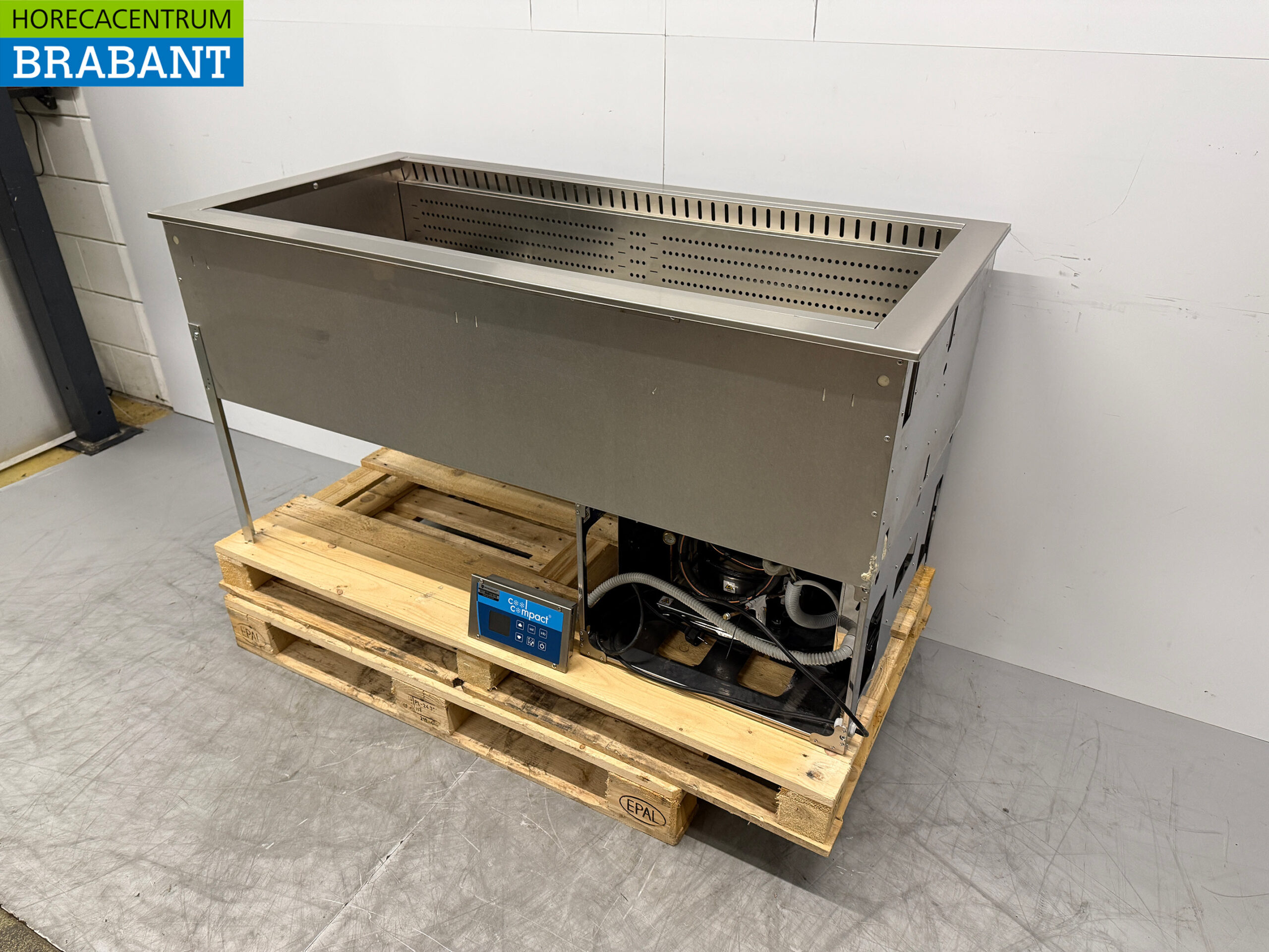 RVS Cool Compact Drop in Saladiere Koelbak 4 x 1/1 GN 230V Horeca - Afbeelding 2