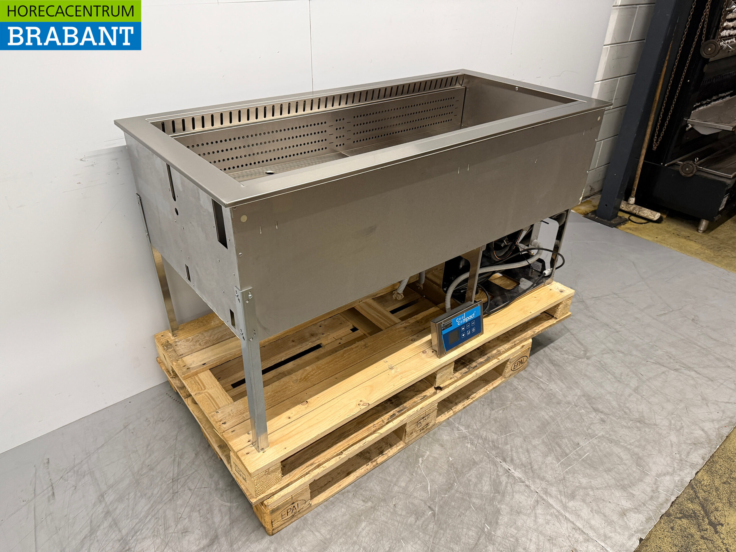 RVS Cool Compact Drop in Saladiere Koelbak 4 x 1/1 GN 230V Horeca - Afbeelding 3