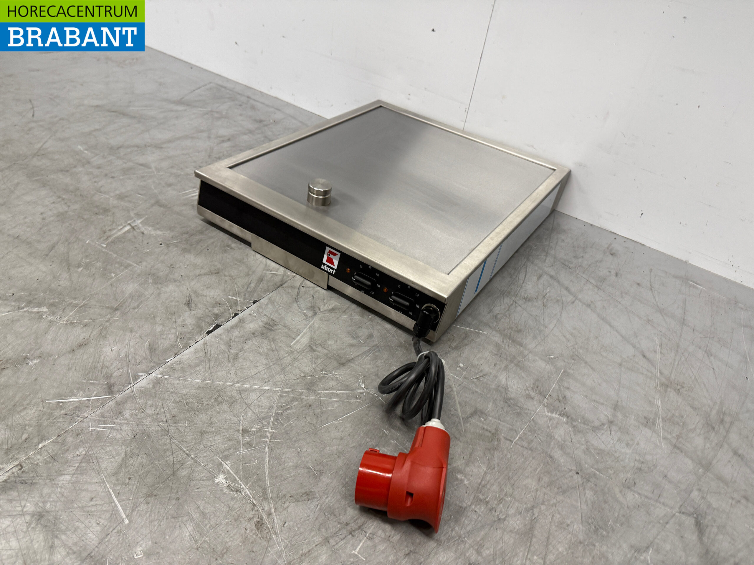 RVS Ubert AGB500 Bakplaat 50 cm 400V Horeca - Afbeelding 2