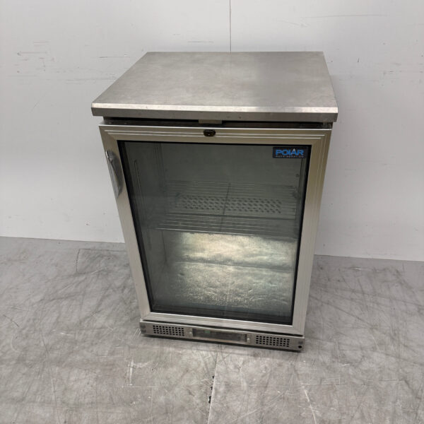 RVS Polar Glasdeurkoeling 200 liter 230V Horeca