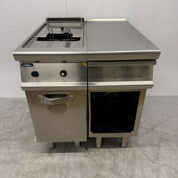RVS Olis Friteuse 17 liter GAS 80 cm Horeca