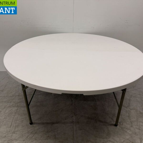 Bolero Opklapbare Kunststof Ronde tafel 153 x 74 cm Horeca