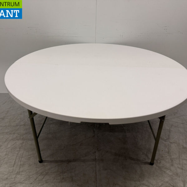 Bolero Opklapbare Kunststof Ronde tafel 153 x 74 cm Horeca