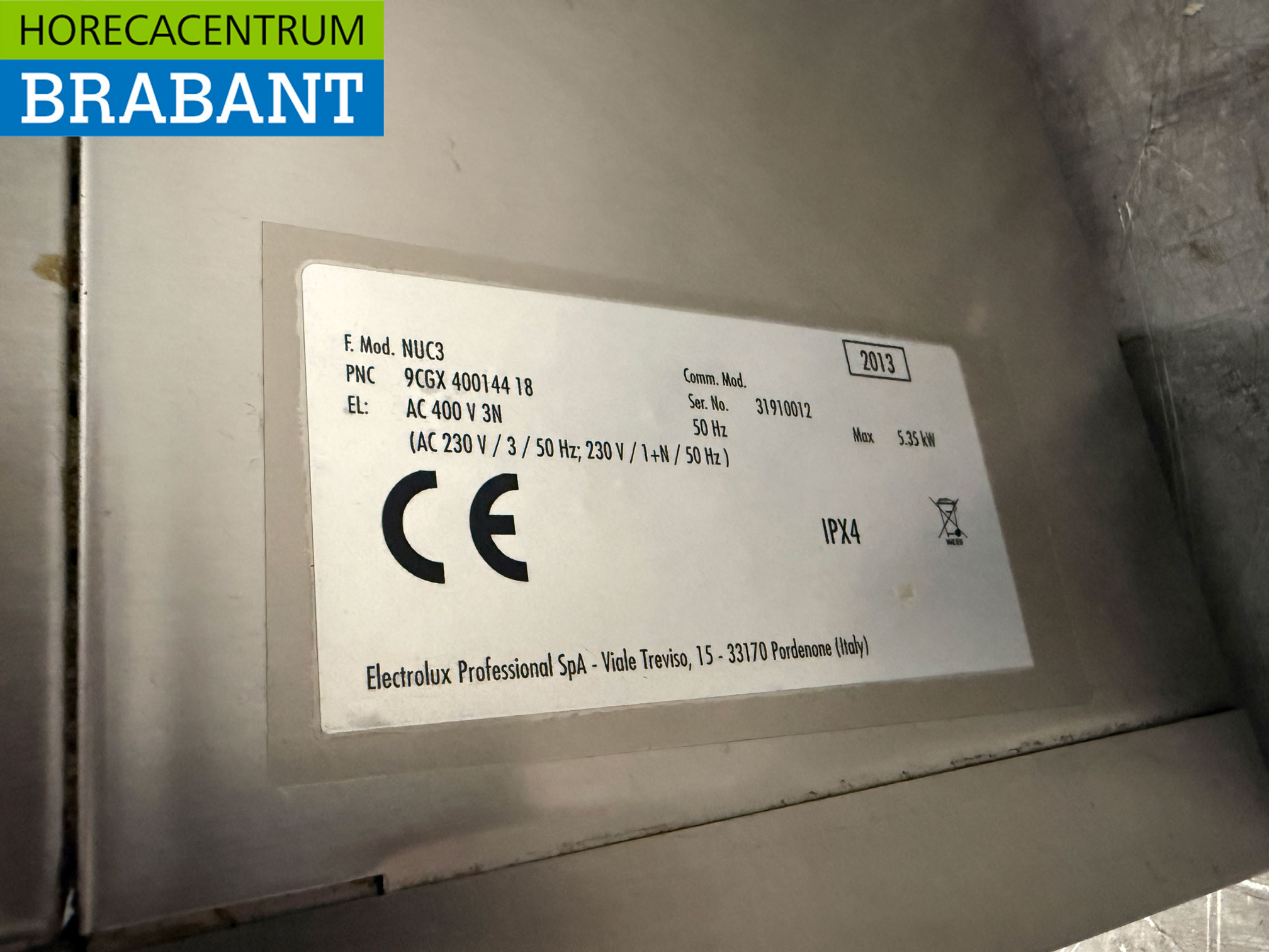 RVS Zanussi Vaatwasser 230V Horeca - Afbeelding 5