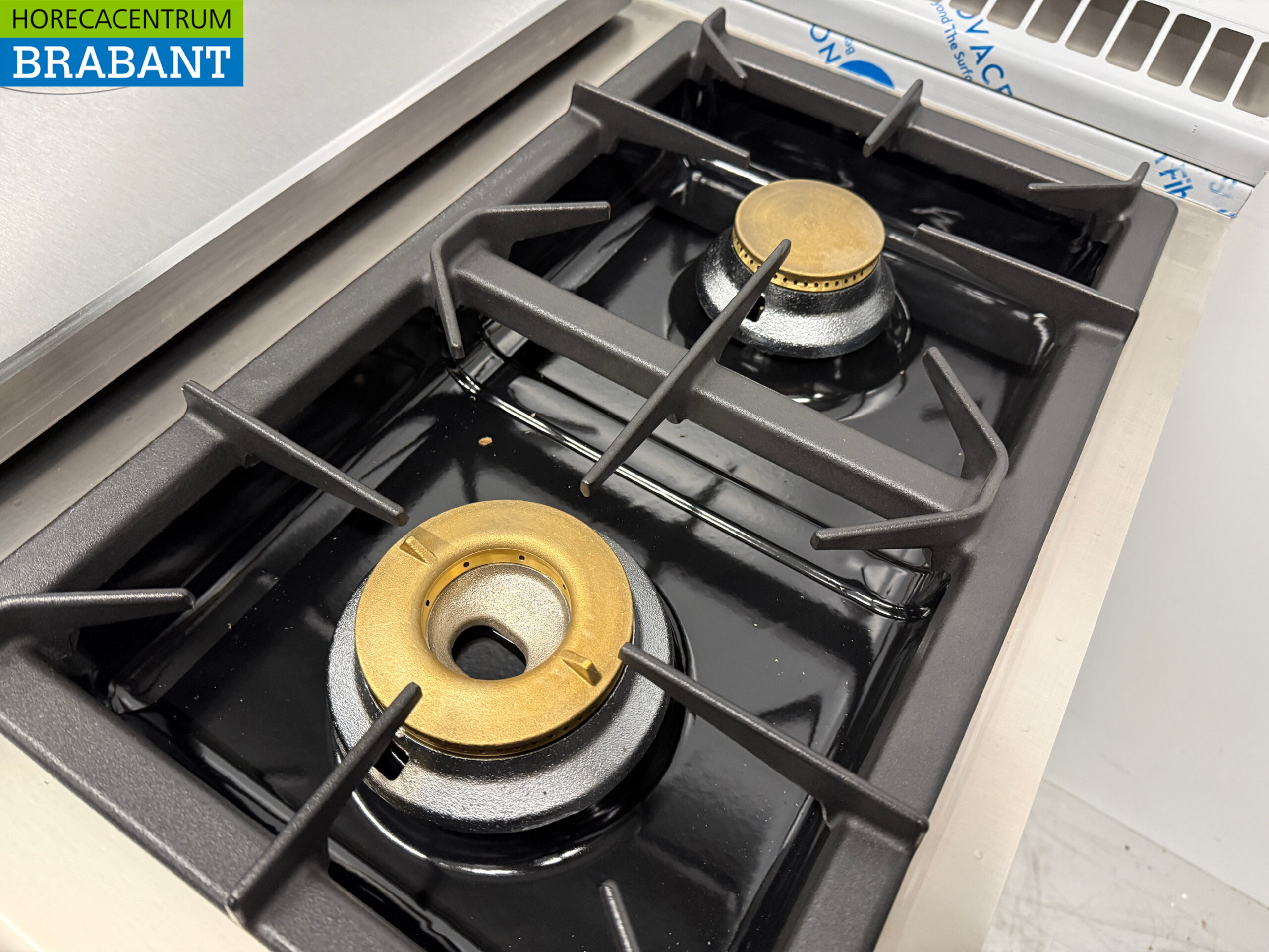 RVS Gastro-M 4 Pits Fornuis met Doorkookplaat 120 cm GAS Horeca - Afbeelding 5