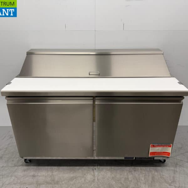 Polar Saladette Koelwerkbank 2 Deuren 180 cm 230V Horeca