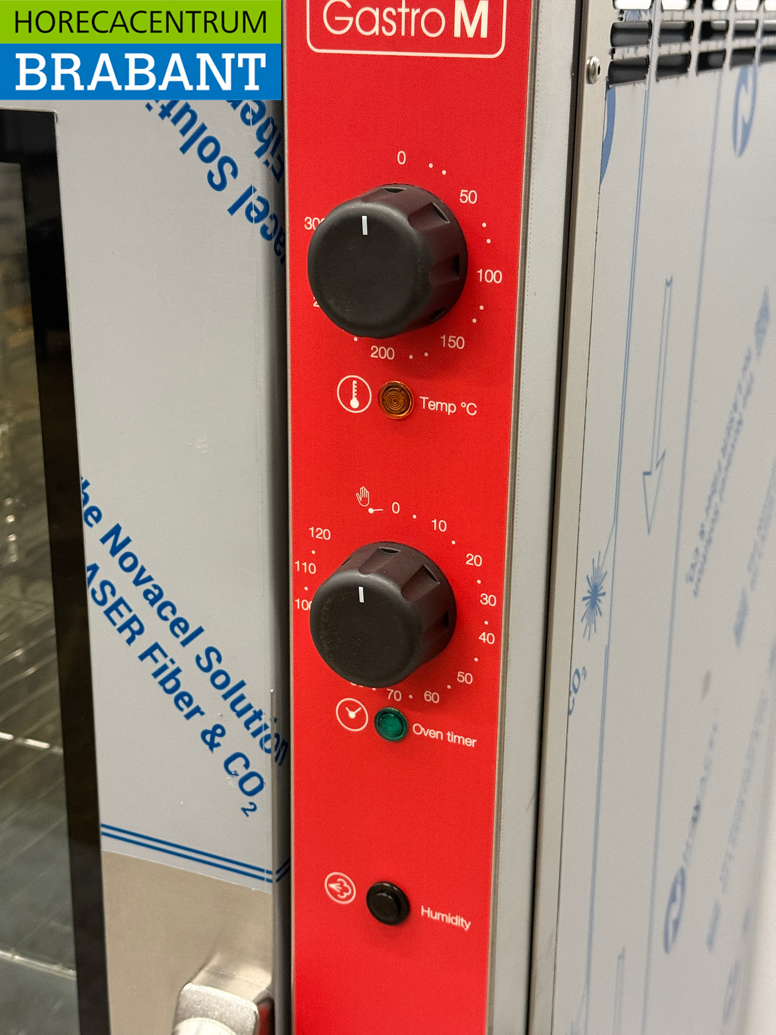 RVS Gastro-M Heteluchtoven met Vochtinjectie 10x 60/40 cm 400V Horeca - Afbeelding 4