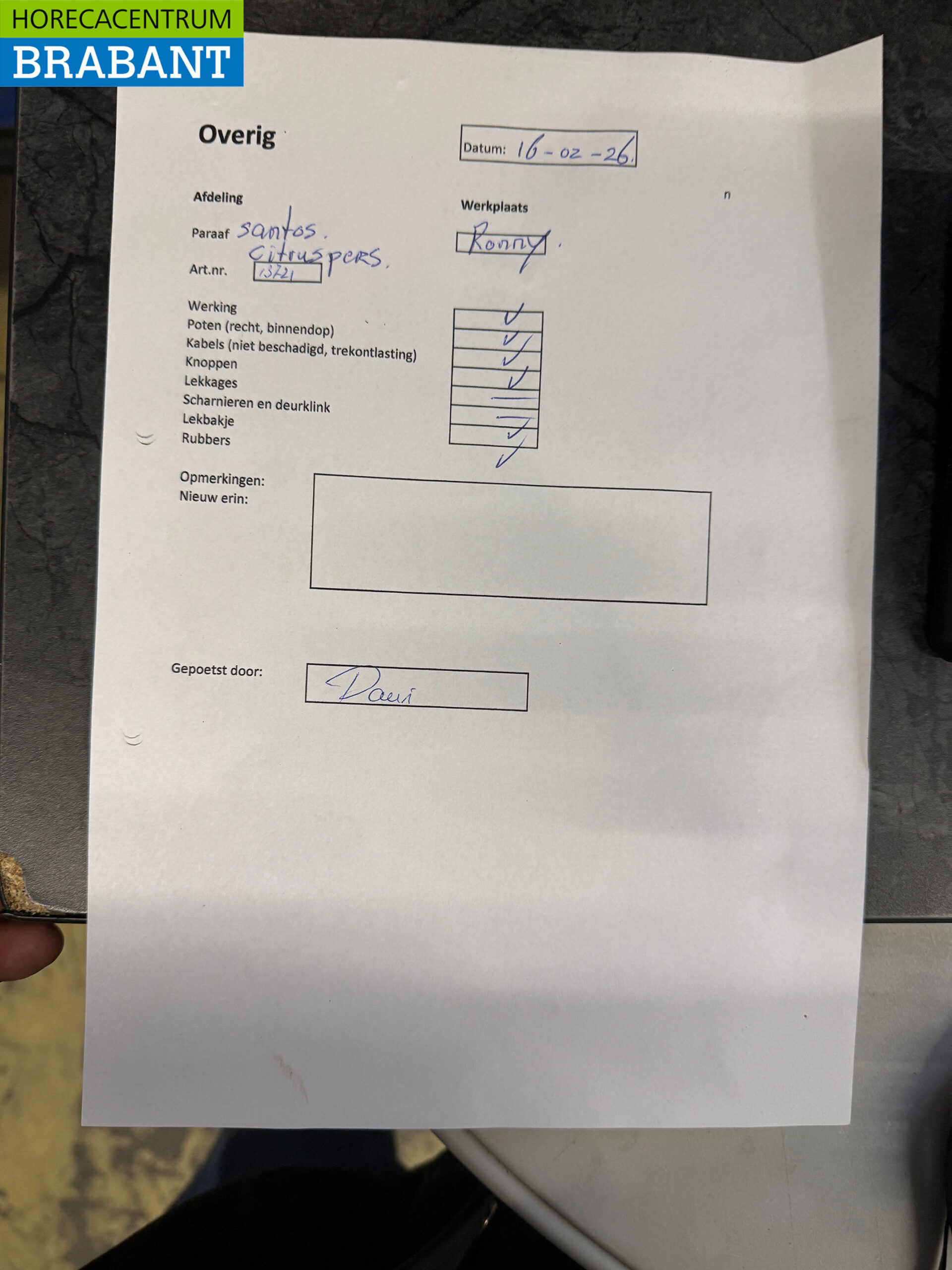 RVS Santos Sinaasappelpers Citruspers 230V Horeca - Afbeelding 6