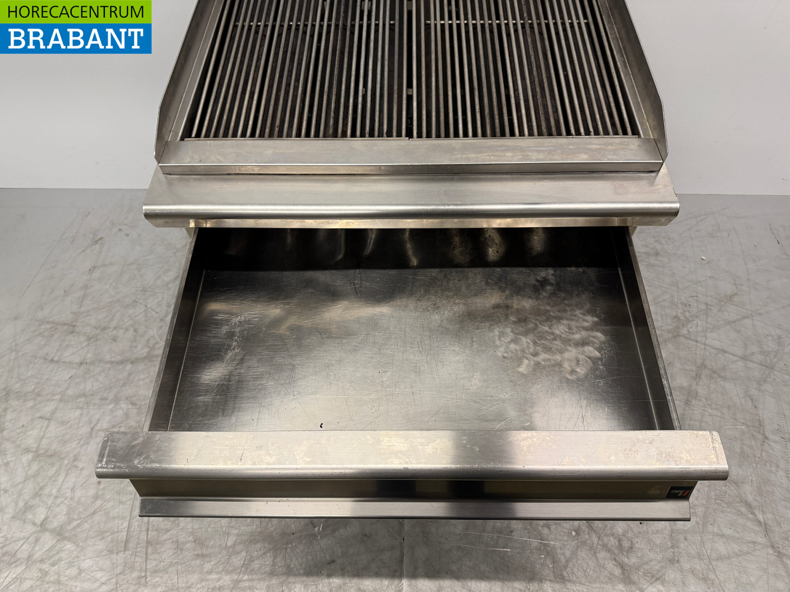 RVS Erre2 Watergrill Grill 80 cm GAS Horeca - Afbeelding 6