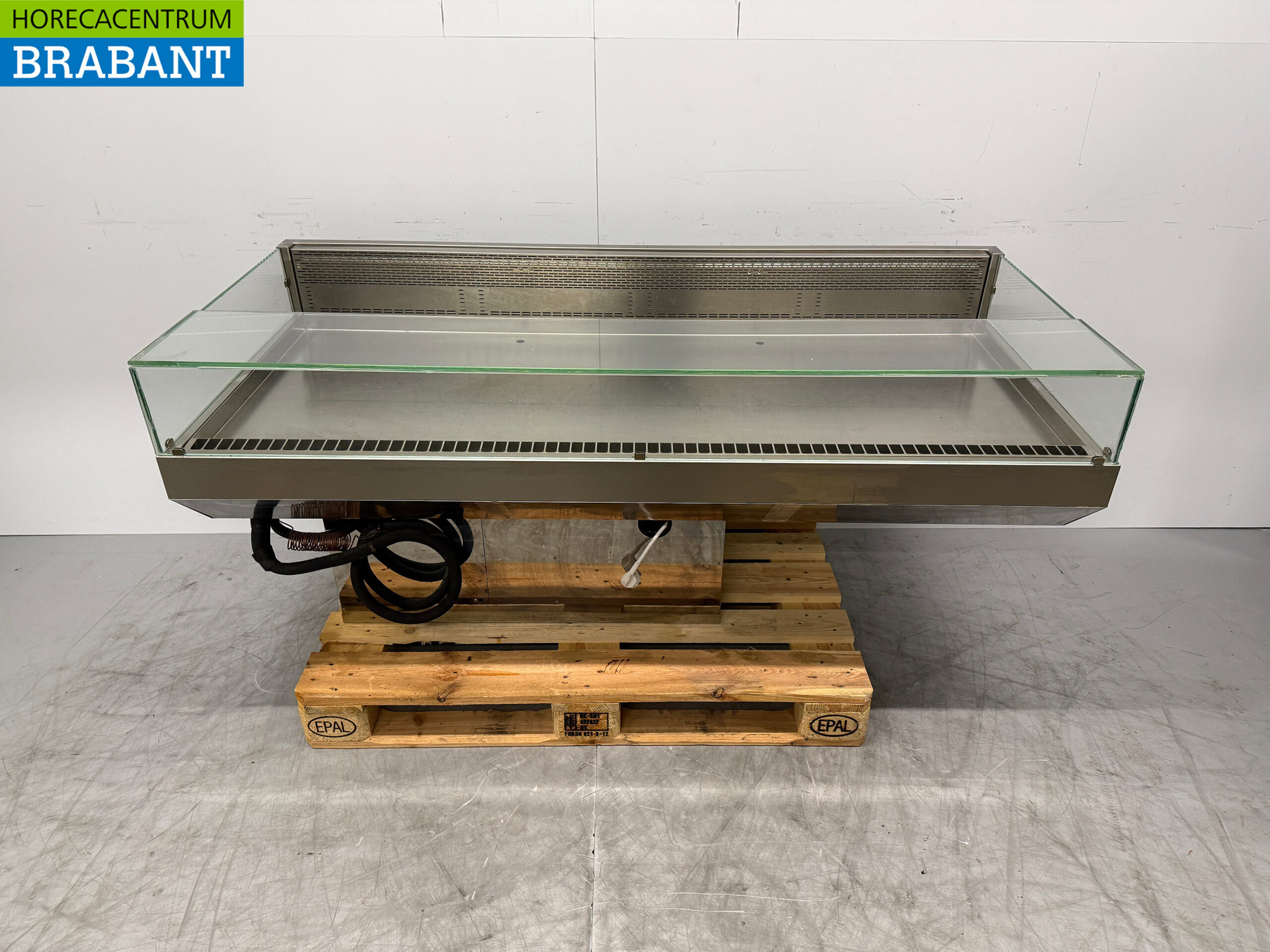 Ideal Ake Inbouw Gebaksvitrine Bakkerij Toonbank 169 cm 230V Horeca