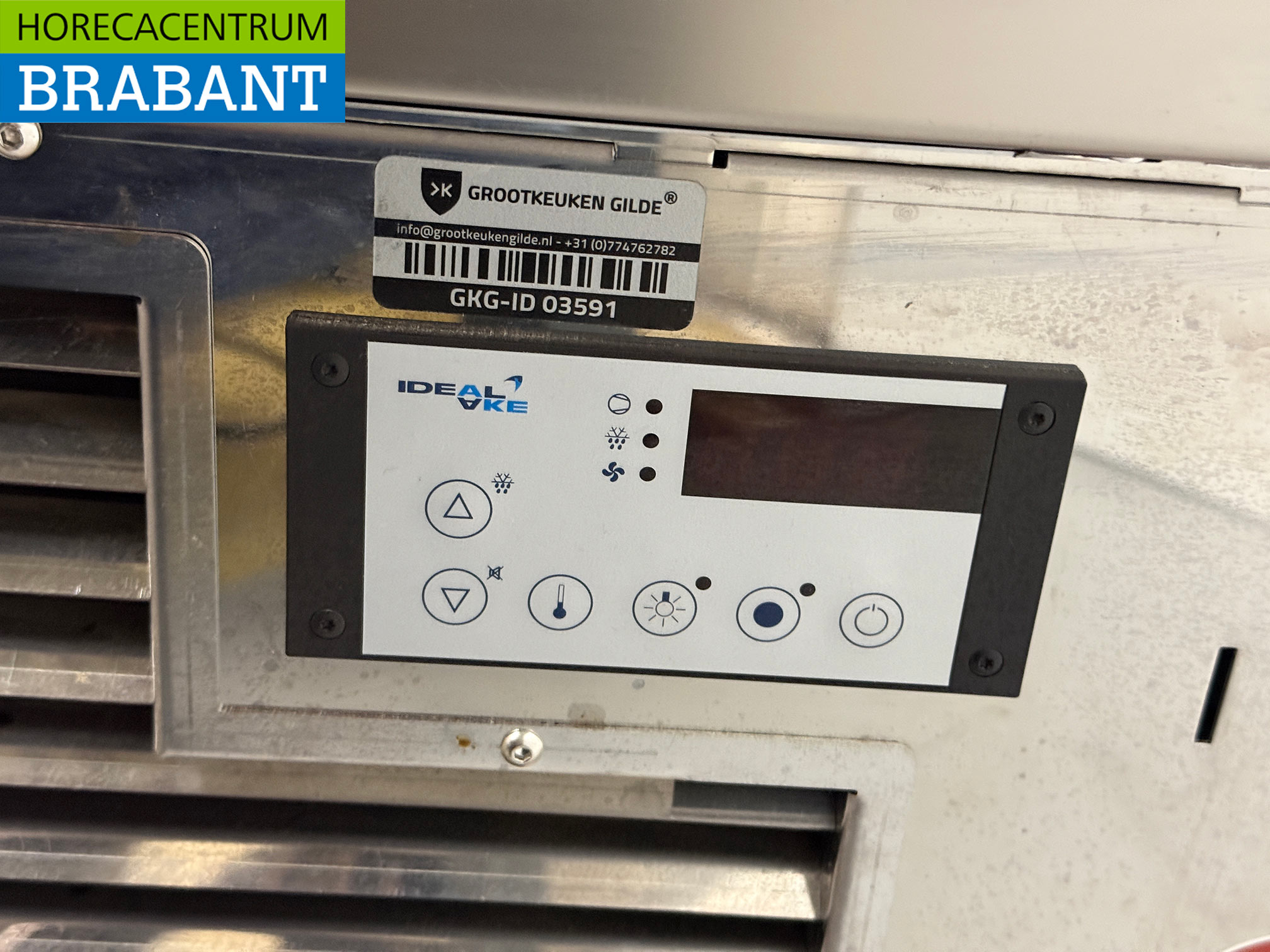 Ideal Ake Inbouw Gebaksvitrine Bakkerij Toonbank 169 cm 230V Horeca - Afbeelding 4