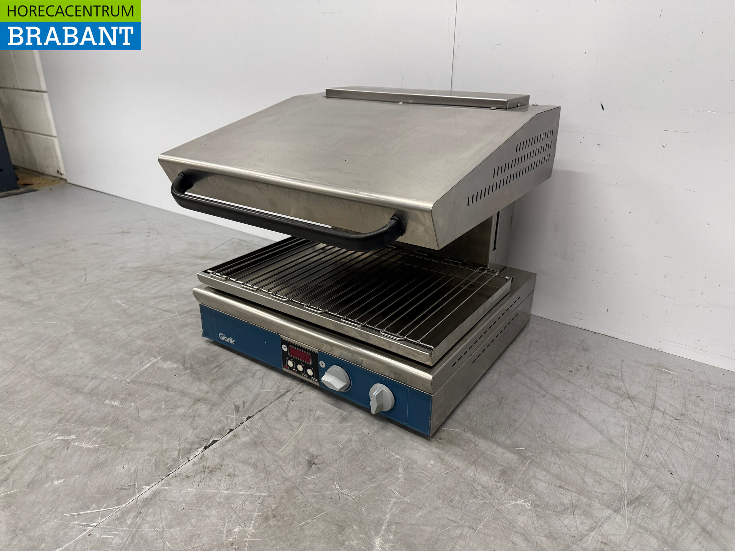 RVS Giorik Keramische Salamander Grill 57 cm 400V Horeca - Afbeelding 2