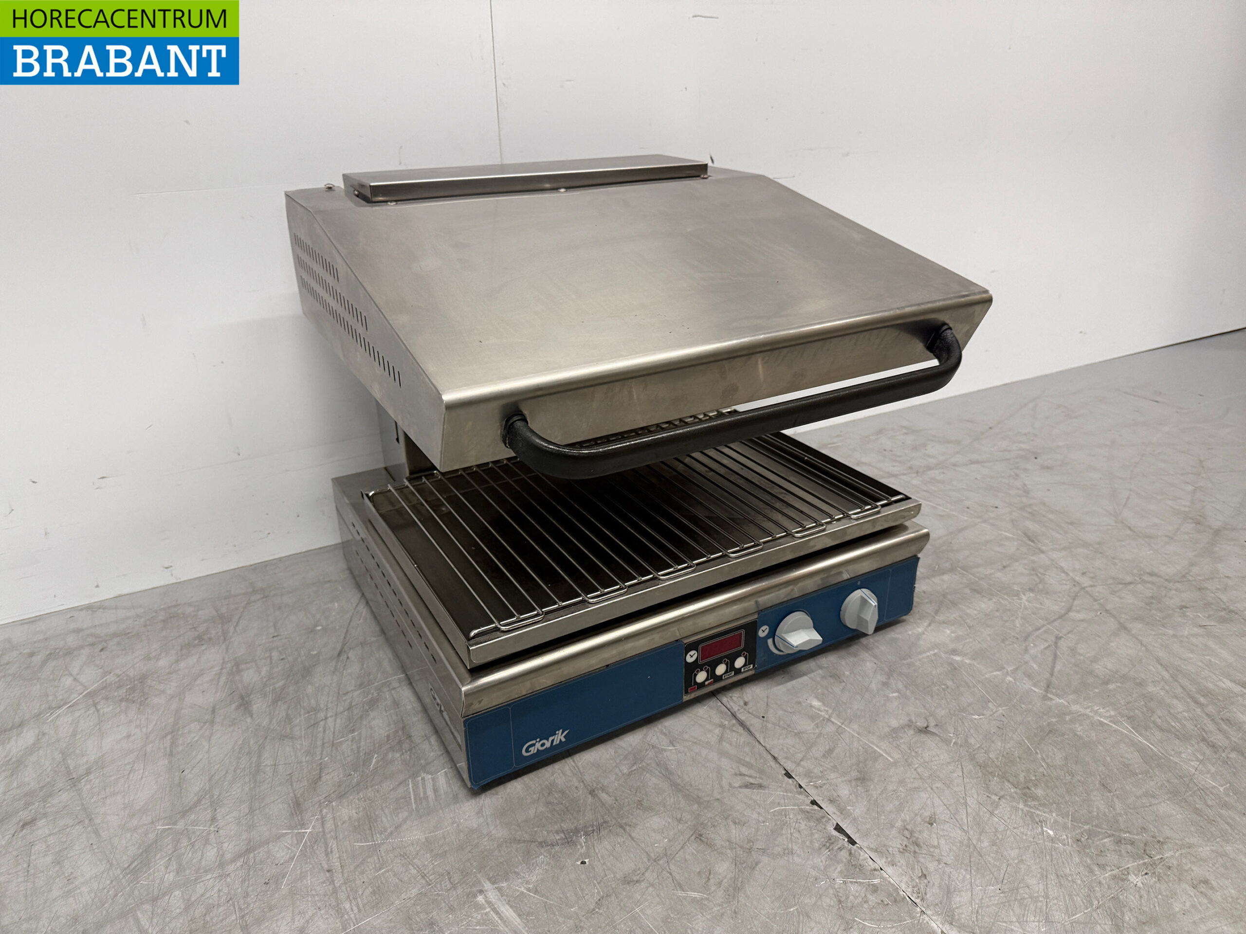 RVS Giorik Keramische Salamander Grill 57 cm 400V Horeca - Afbeelding 3