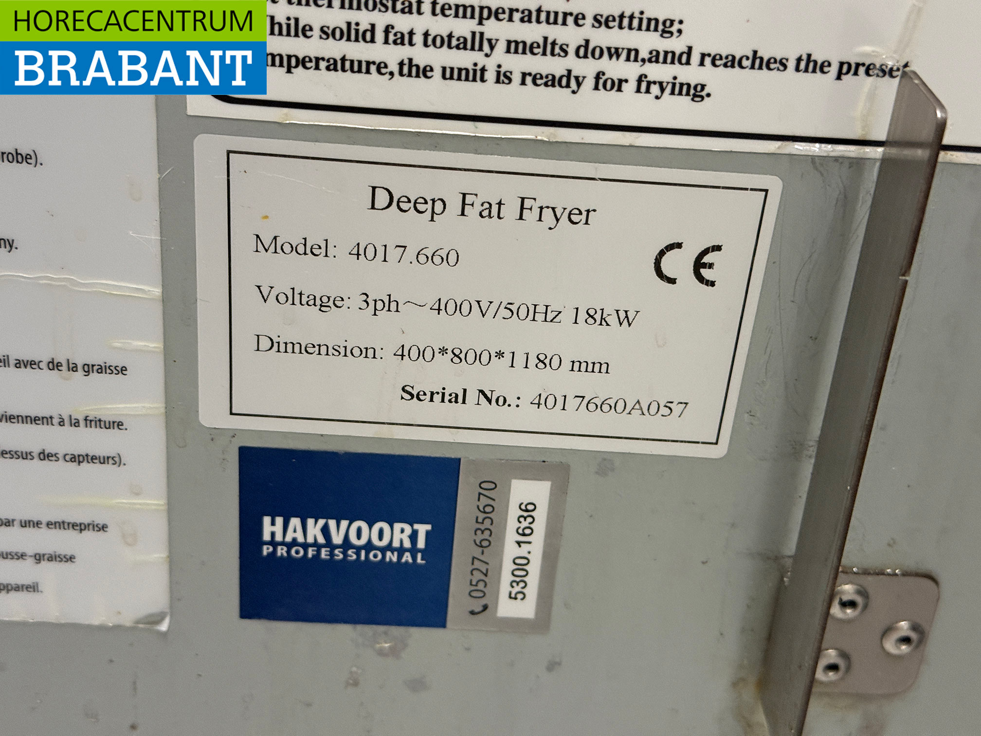 RVS Profinox Friteuse Computer 25 liter 400V Horeca - Afbeelding 6