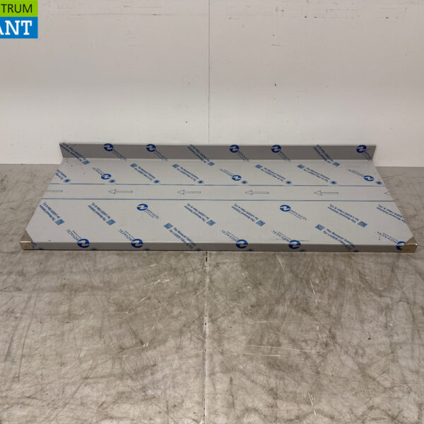 RVS Werkblad met opstaande rand 179 x 70 cm Horeca