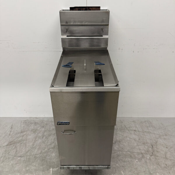 RVS Pitco Friteuse 18 liter GAS Horeca